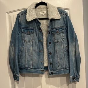 Sherpa lined Jean jacket
